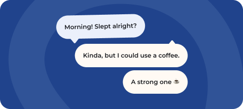 chat entre personas practicando ingles